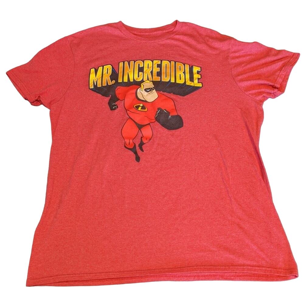 Men's 'Mr. Incredible' Short Sleeve Graphic T-Shirt - Large - Disney - Red